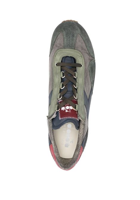Sneakers grigio in vitello scamosciato DIADORA | 174736-EQUIPE H DIRTY STONE WASHED EVO75122
